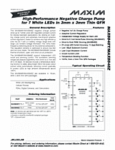 DataSheet MAX8848Z pdf